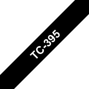 Tape 9mm Lami White On Black (tc395)                                                                