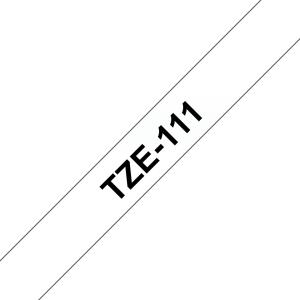 Tape 6mm Lami Black On Clear (tze-111)                                                              