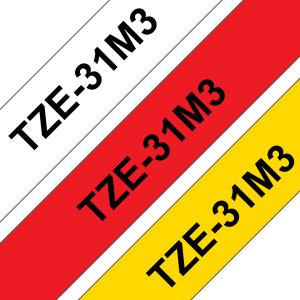 Tze-31m3 12mm 8m 3-pack With Tze-231/431/631                                                        