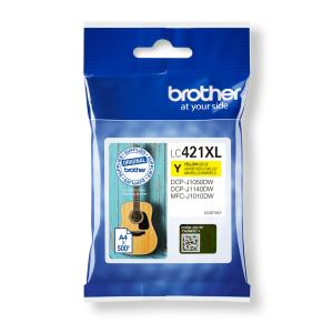 Ink Cartridge - Lc-421xly - High Capacity - 500 Pages - Yellow