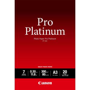 Photo Paper Pro Platinum Pt-101 A3 20sh (2768b017)                                                  