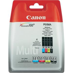 Ink Cartridge - Cli-551 C/m/y/bk Multi Pack Sec