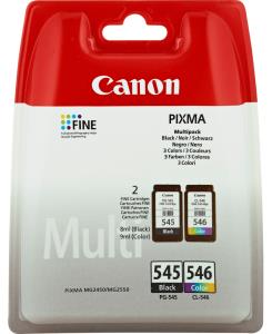 Ink Cartridge - Pg-545/cl-546 Fine Multipack Sec Value Pack Black & Colour Cartridges