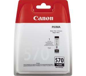 Ink Cartridge - Pgi-570 Pgbk Blister With Security Black
