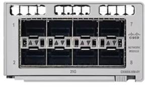 Catalyst 9300 8 X 10g/25g Network Module Sfp+/sfp28 Refurb