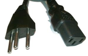 Power Cord 250vac 10a Swiss Plug                                                                    