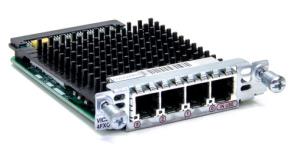 Cisco Ip Unified Communications Voice/fax Network Voice Interface Card 4 Analog Port Referb         
