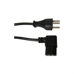Power Cable Iec 320 En 60320 C5 (m) To Cei 23-16/vii (m) 2.5m Italy                                 