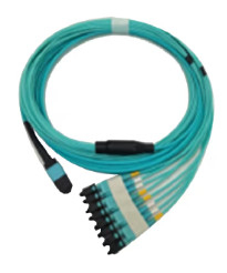 Cable Mpo12-4x Duplex Lc Breakout Cable Mmf 3m