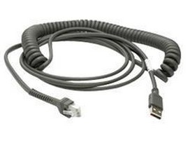Cable Shielded USB Series A Connector 9ft (2.8m) Coiled                                             