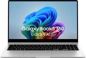 Galaxy Book5 360 - 15.6in - Core Ultra 7 - 16GB Ram - 512GB SSD - Intel Arc Graphics - Win11 Home - Azerty Belgian Silver