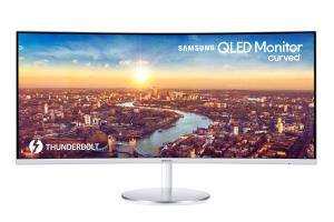 Curved Monitor - C34j791wtr - 34in - 3440x1440 - 2x Thunderbolt 3, Hdmi