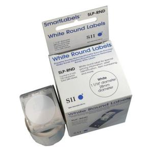 Round Labels White Slp-rnd                                                                          