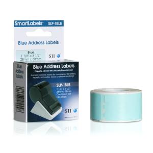 Label Blue 28x89mm 130 Lab/roll 2 Roll/box (slp-1blb)                                               
