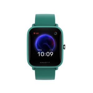 Bip U Pro Green Large HD Color Display SpO2 Measurement 5ATM Stress Monitoring & Breathing Exercise