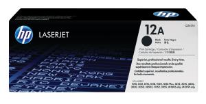 Toner Cartridge - No 12A - 2k Pages - Black