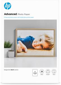 Advanced Glossy Photo Paper 250g/m A3 297x420mm 20-sheet                                           