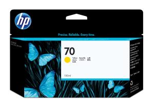 Ink Cartridge - No 70 - 130ml - Yellow With Vivera Ink
