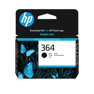 Ink Cartridge - No 364 - 250 Pages - Black With Vivera Ink