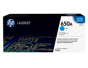 Toner Cartridge - No 650A - 15k Pages - Cyan
