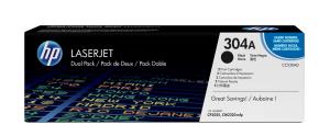 Toner Cartridge - No 304A - 3.5k Pages - Black - Dual Pack