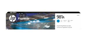 Ink Cartridge - No 981A - Original PageWide - 6k Pages - Cyan