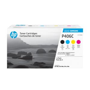 Toner Cartridge - Samsung CLT-P406C - CMYK - 4 Pack