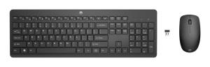Wireless Keyboard and Mouse 230 Combo - Black - Qwerty UK