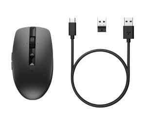 Wireless Rechargeable Silent Mouse - 710 - USB/Bluetooth