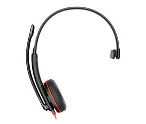 Headset Blackwire 3210 - Monaural - USB-c - USB-C/A Adapter - Single Unit