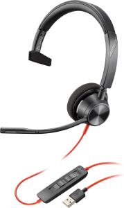 Headset Blackwire 5210 - Monaural  - USB-a / 3.5mm - Bulk