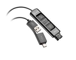 Da85 USB To QD Smart Digital Headset Adaptor With Controls