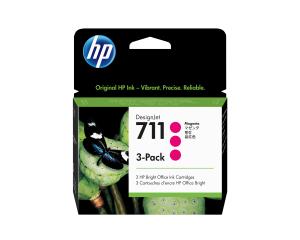 Ink Cartridge - No 711 - 29ml - Magenta - 3 Pack