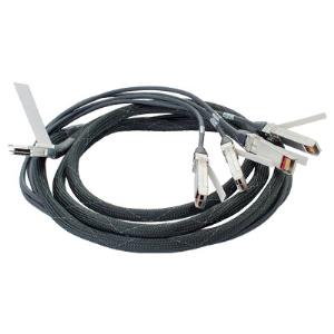 BladeSystem c-Class 40G QSFP+ to 4x10G SFP+ 3m Direct Attach Copper Splitter Cable