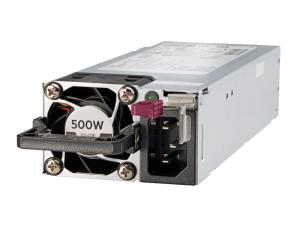 HPE 500W Flex Slot Platinum Hot Plug Low Halogen Power Supply Kit (865408-B21)