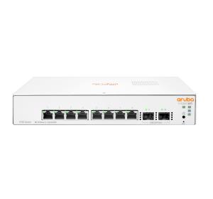 Aruba Instant On 1930 8G 2SFP Switch, 8 RJ-45 10/100/1000 ports, 2 SFP 1GbE ports