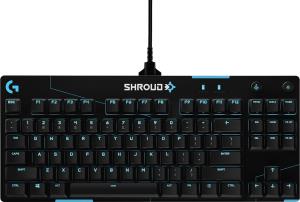 PRO X Gaming Keyboard - SHROUD - US INT'L - INTNL QWERTY                                                                                              