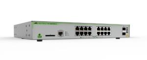 L3 switch with 16 x 10/100/1000T ports and  2 x 100/1000X SFP ports
