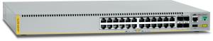 Stackable Gigabit Top Of Rack Datacenter Switch With 24 X 10/100/1000t  4 X 10gsfp+ Ports  Dual Hot