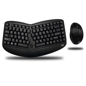 Wkb-1150cb Wireless Mini Ergo Keyboard And Mouse Combo