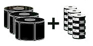 3 Rolls Z-select 2000t Labels 102 X152mm 3 Rolls 5319 Ribbons                                       