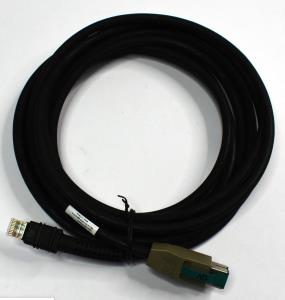 Shielded USB Cable 4.6m 12v Strght Power Plus Connector                                             