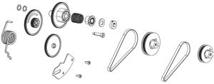 Kit Drive System For Zt400 Series                                                                   