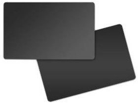Card Food Safe Pvc 30 Mil 500 Box Black/black Matte (800050-158)                                    