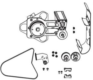 Kit Media Rewind Upgrade For Zt610 / Zt610r