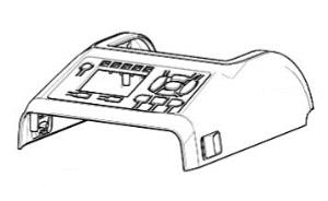Kit Cover Assembly For Standard Models Withought LCD Including Window Zd620