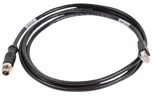 Cable - Ethernet - 3mx-coded M12 - Rj45 Standard  - 3m - Flex