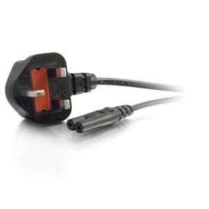 Power Cord Bs1363 To Iec 60320 C7 1m                                                                