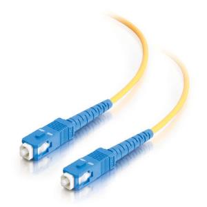 Fibre Optic Cable Sc-sc 9/125 Os1 Duplex Singlemode Pvc (lszh) Yellow 2m                            