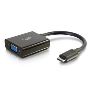 Cable Mini Hdmi To Vga Dongle With Power                                                            